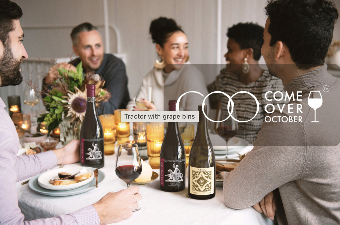 Come Over October Vertical tasting at Nysa Vineyard